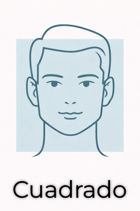 Anteojos para rostros cuadrados
